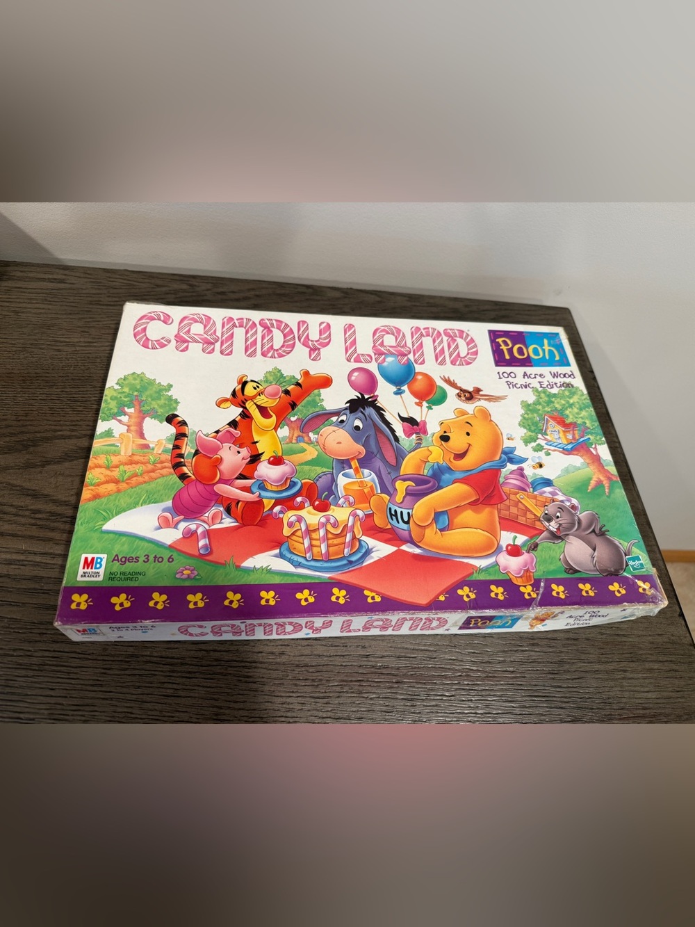 Disney Winnie The Pooh Edition Candy Land Board Game Vintage 1998 Milton Bradley